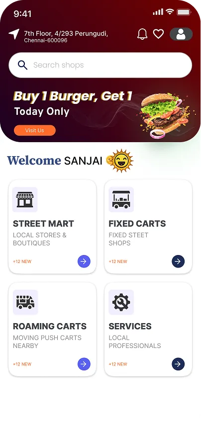 Pushcart order details